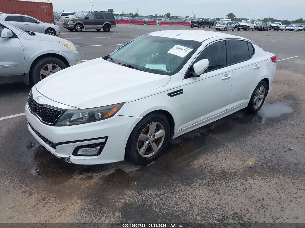 2014 KIA OPTIMA LX — снимка 2