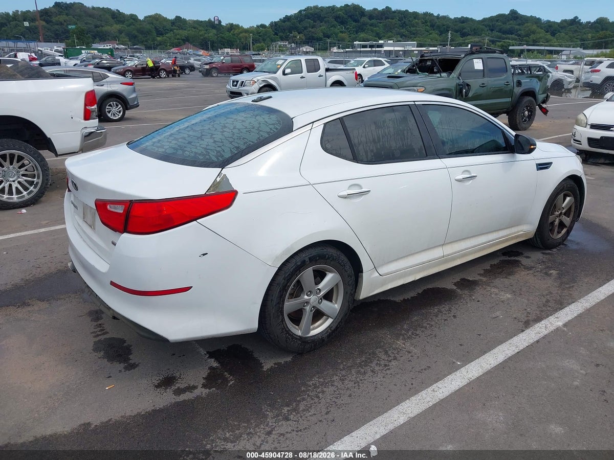 2014 KIA OPTIMA LX — снимка 4