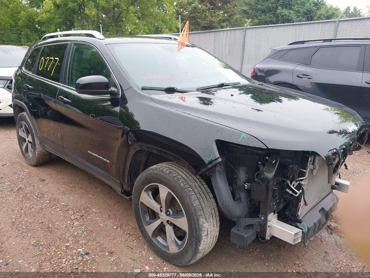 2019 JEEP CHEROKEE LIMITED 4X4