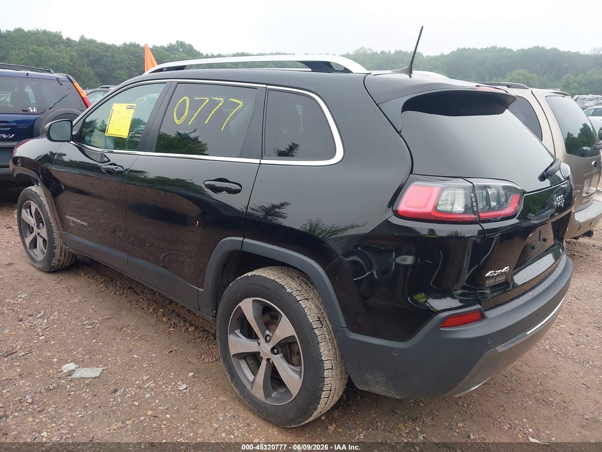 2019 JEEP CHEROKEE LIMITED 4X4 — снимка 3
