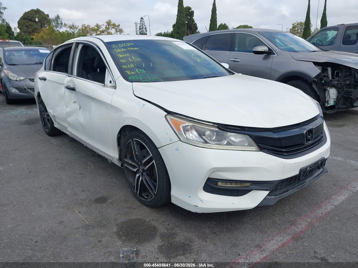 2017 HONDA ACCORD SPORT SE