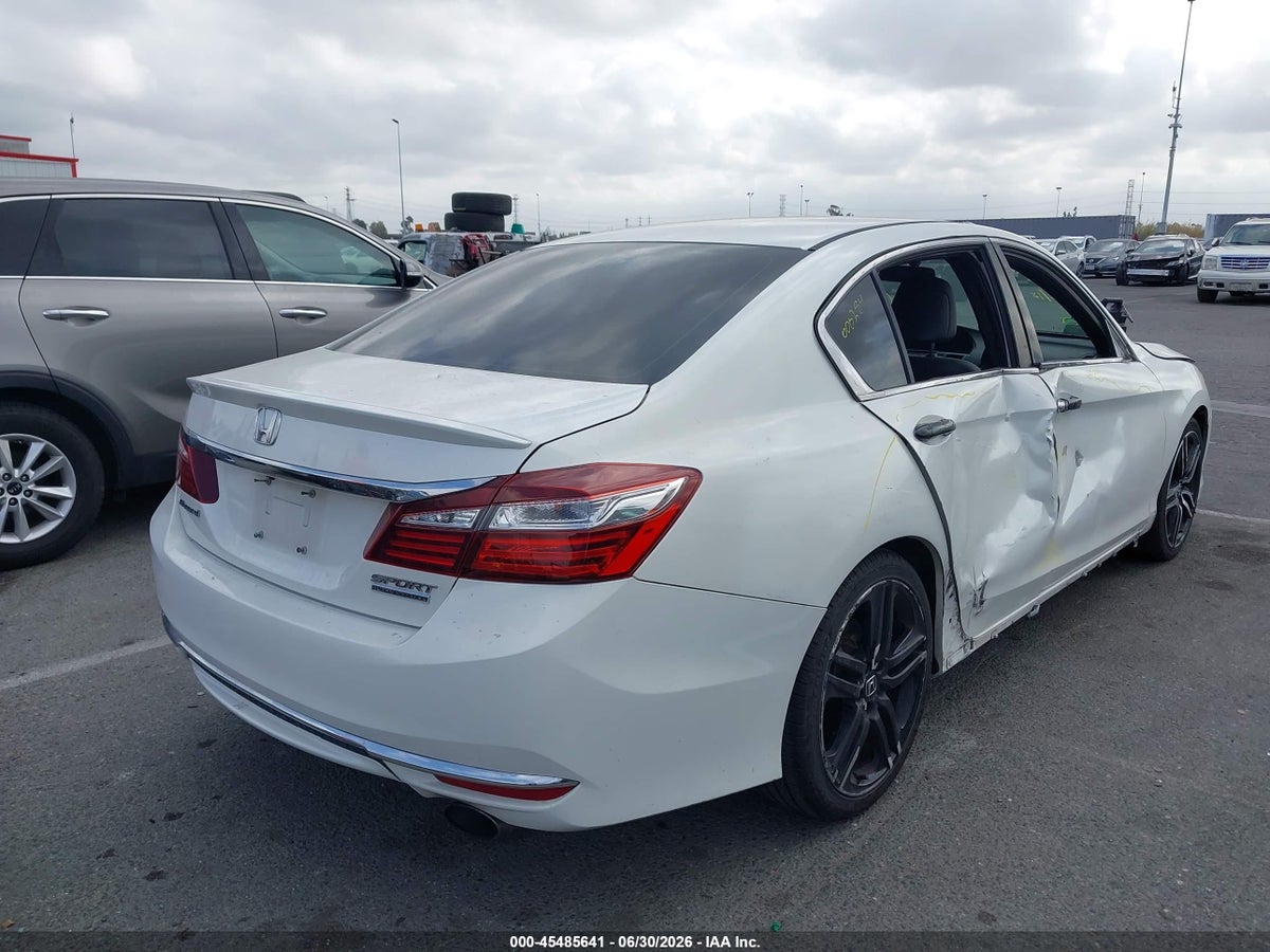 2017 HONDA ACCORD SPORT SE — снимка 4