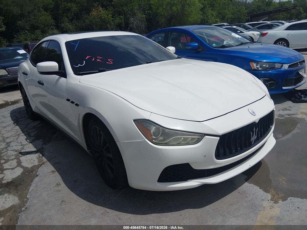 2016 MASERATI GHIBLI