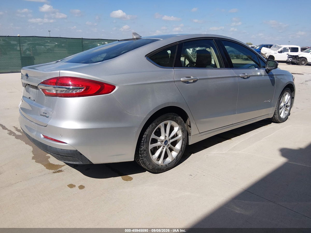 2019 FORD FUSION HYBRID SE — снимка 4