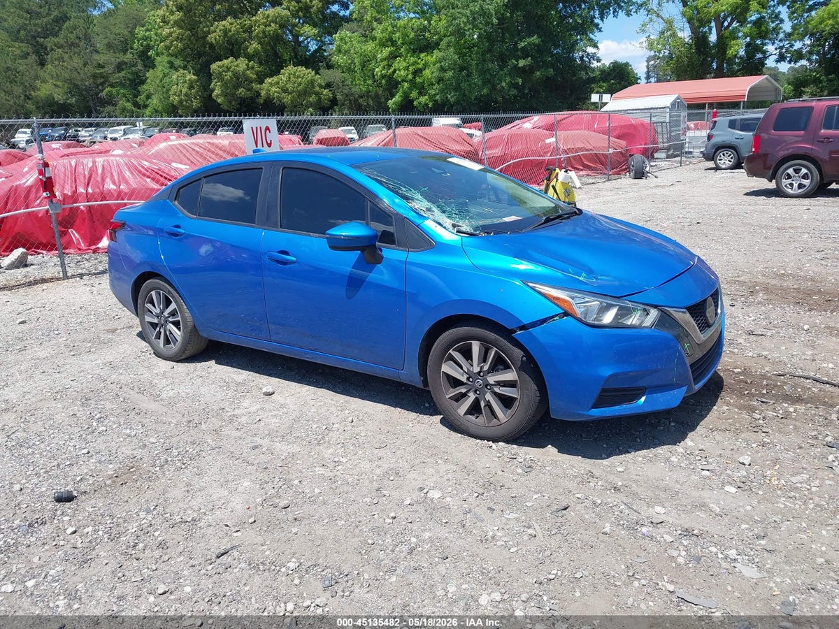 2021 NISSAN VERSA SV XTRONIC CVT