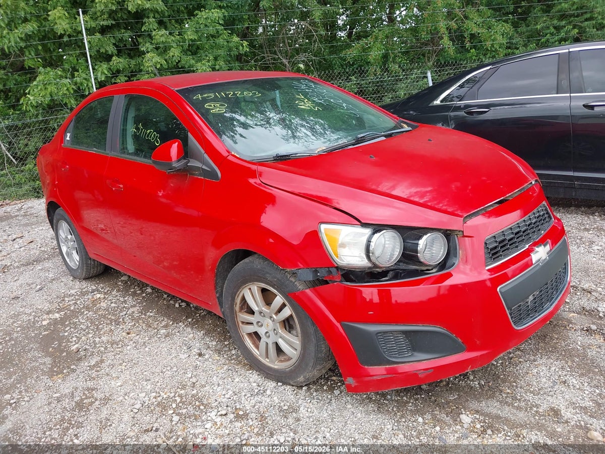 2012 CHEVROLET SONIC 2LT