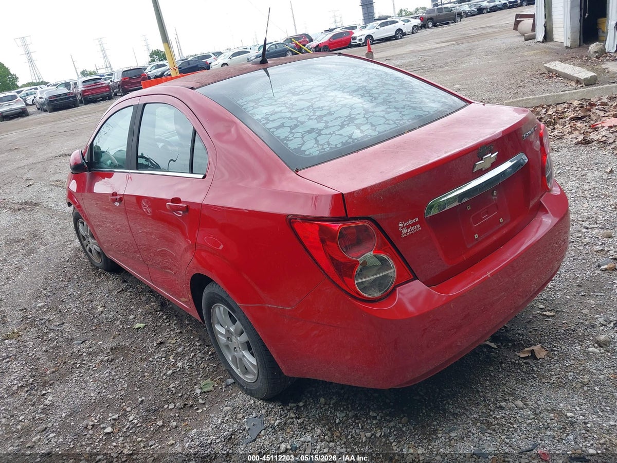 2012 CHEVROLET SONIC 2LT — снимка 3