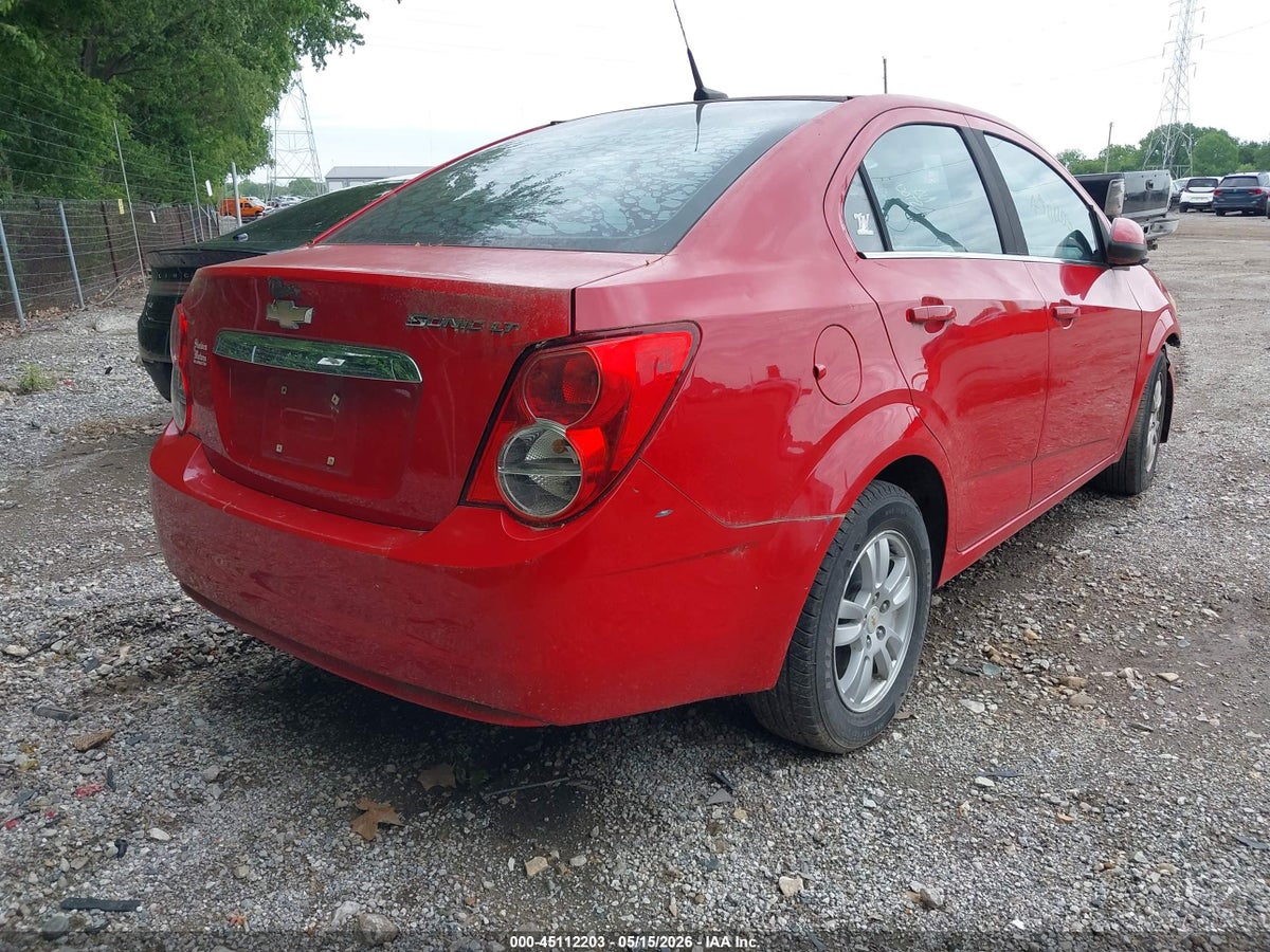 2012 CHEVROLET SONIC 2LT — снимка 4