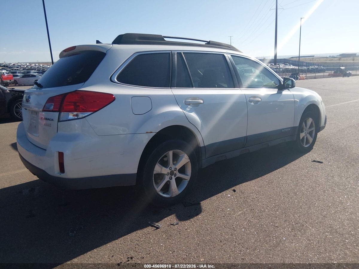 2013 SUBARU OUTBACK 2.5I LIMITED — снимка 4