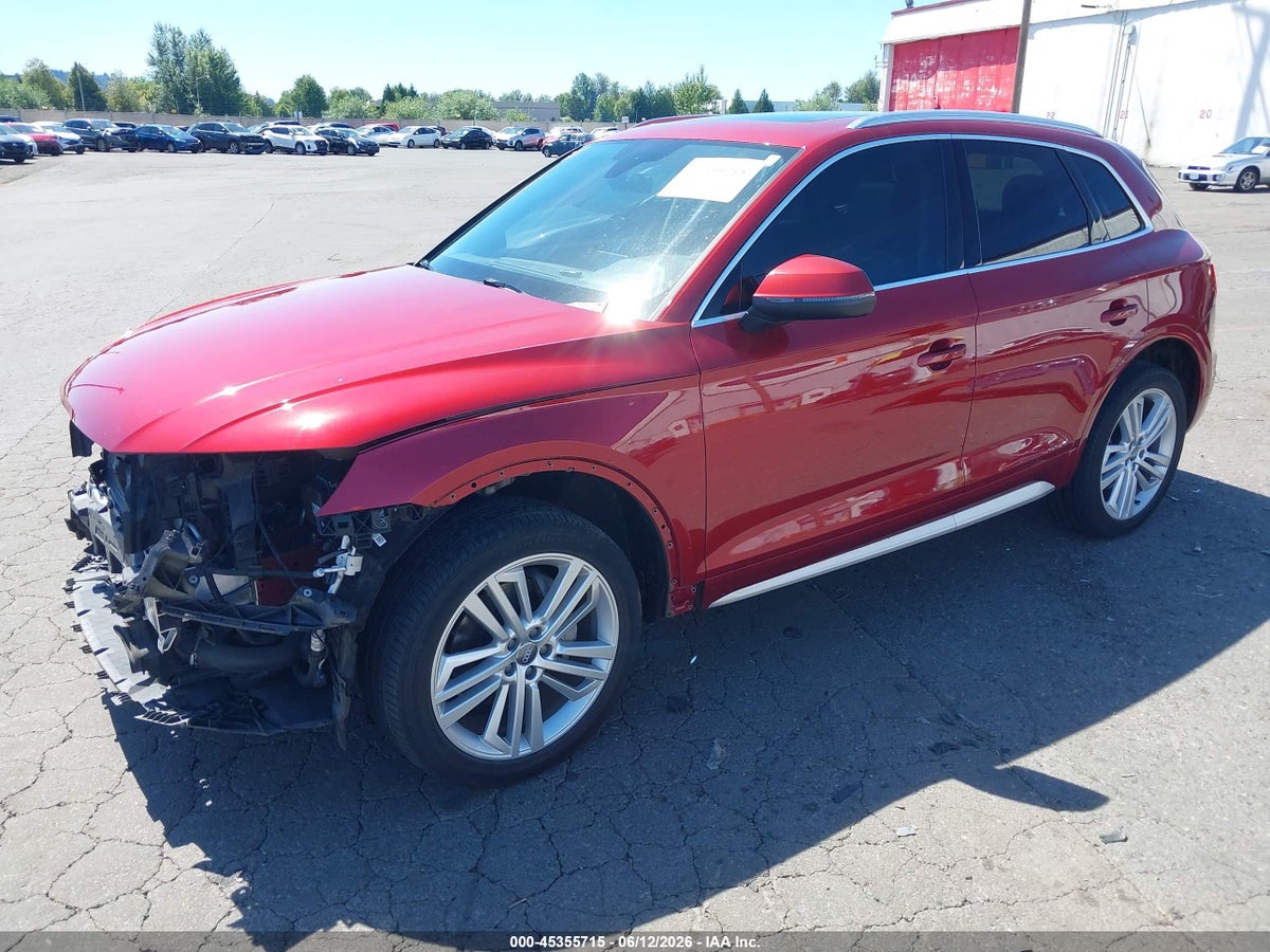 2018 AUDI Q5 2.0T PREMIUM/2.0T TECH PREMIUM — снимка 2