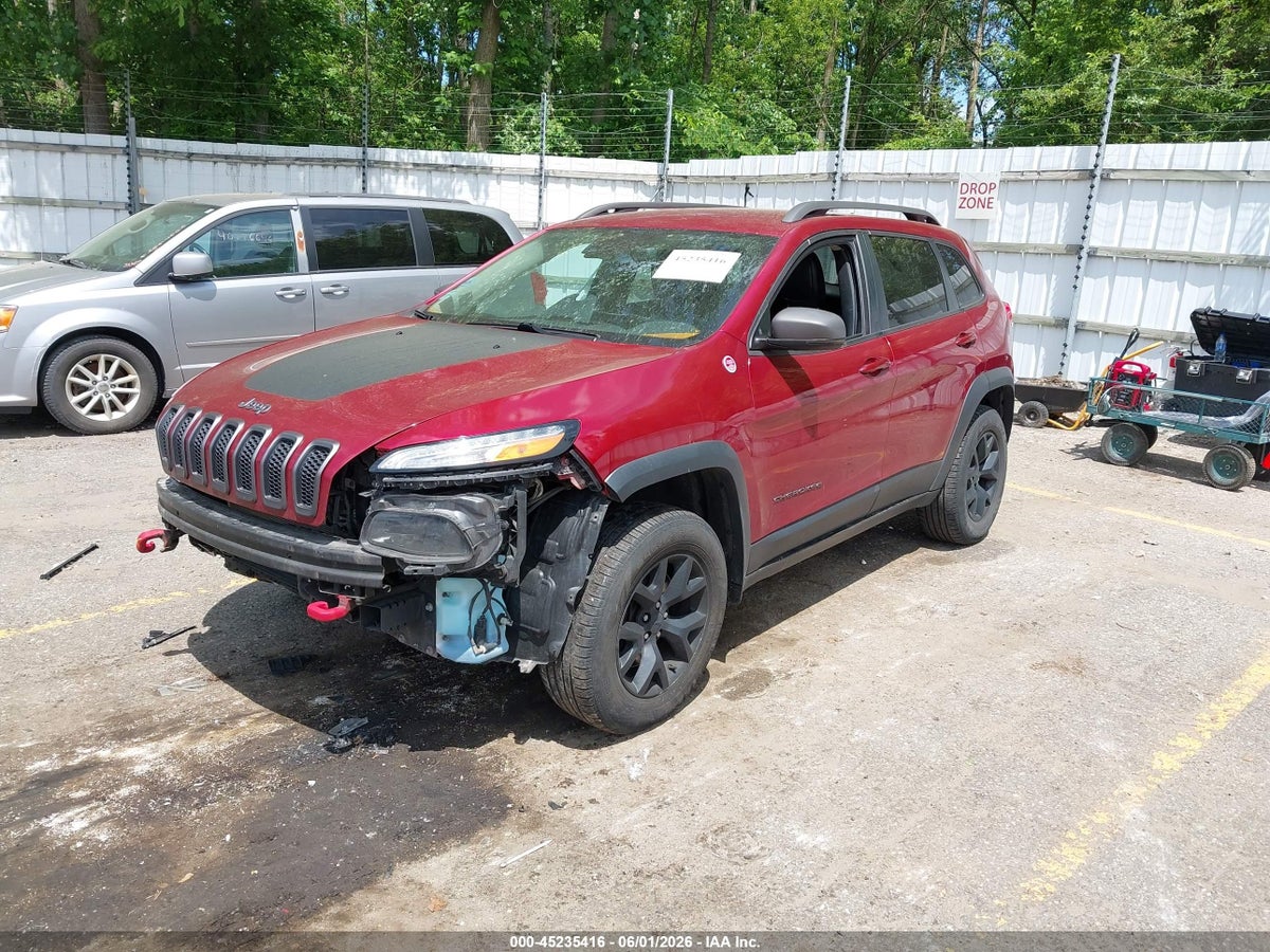 2016 JEEP CHEROKEE TRAILHAWK — снимка 2