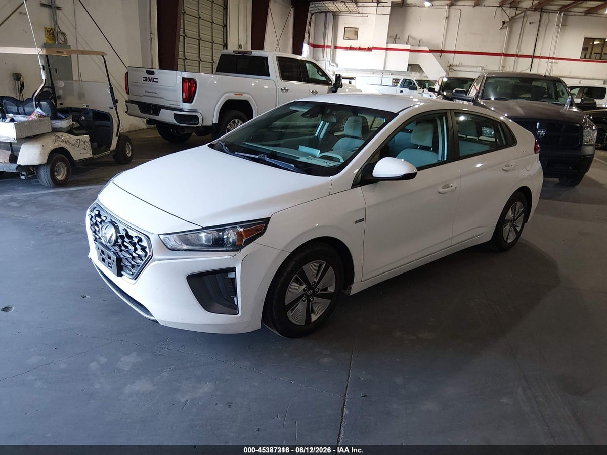 2020 HYUNDAI IONIQ HYBRID BLUE — снимка 2