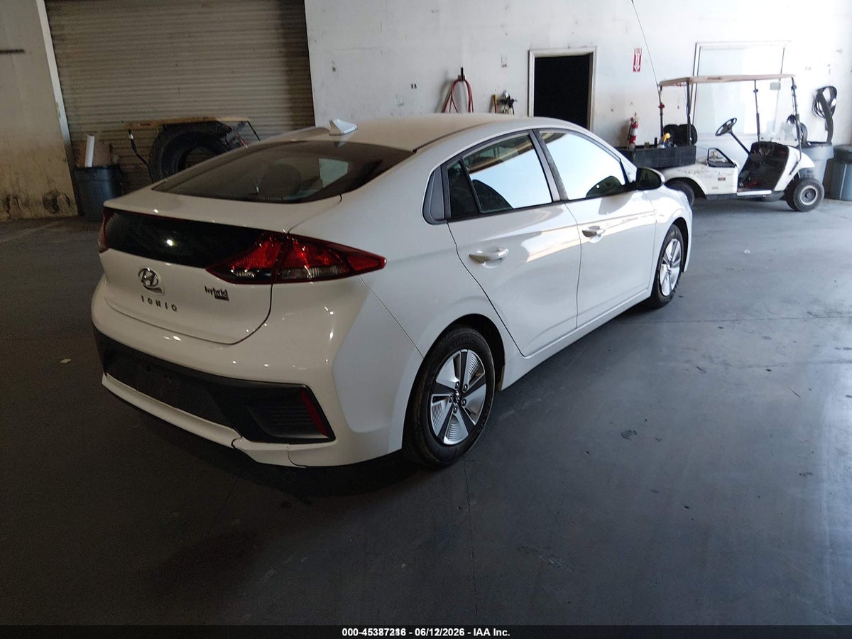 2020 HYUNDAI IONIQ HYBRID BLUE — снимка 4