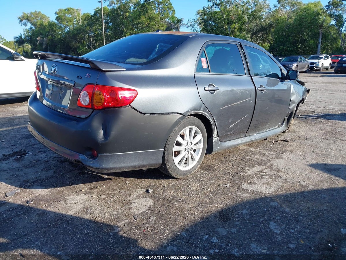 2010 TOYOTA COROLLA S — снимка 4