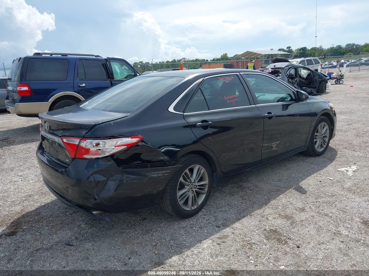 2015 TOYOTA CAMRY SE — снимка 4