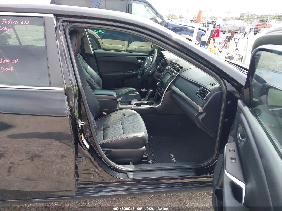 2015 TOYOTA CAMRY SE — снимка 5