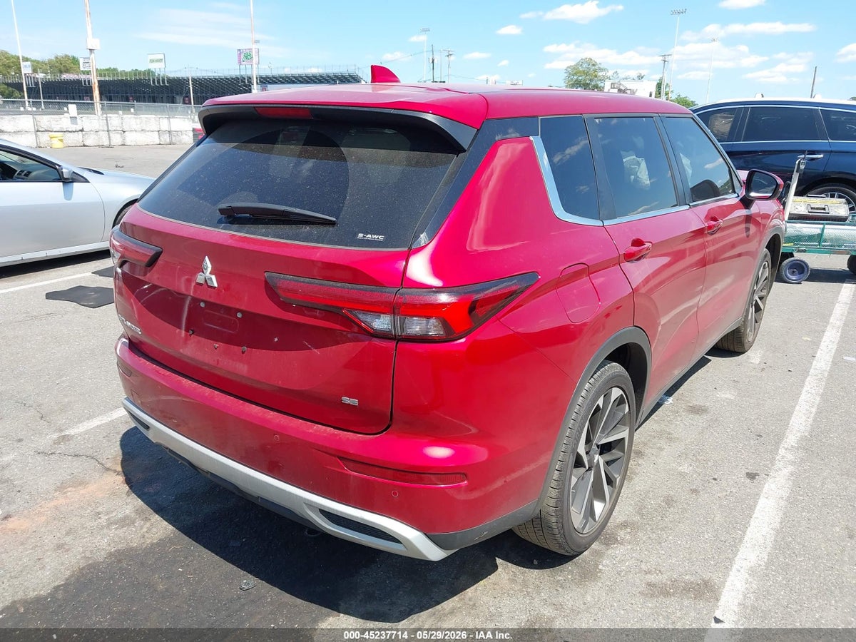 2024 MITSUBISHI OUTLANDER SE 2.5 S-AWC/SE BLACK EDITION S-AWC/SE BLACK EDITION W/PANO ROOF S-AWC/SE RALLIART S-AWC — снимка 4