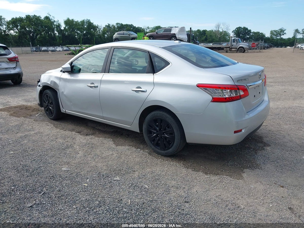 2015 NISSAN SENTRA FE+ S/S/SL/SR/SV — снимка 3