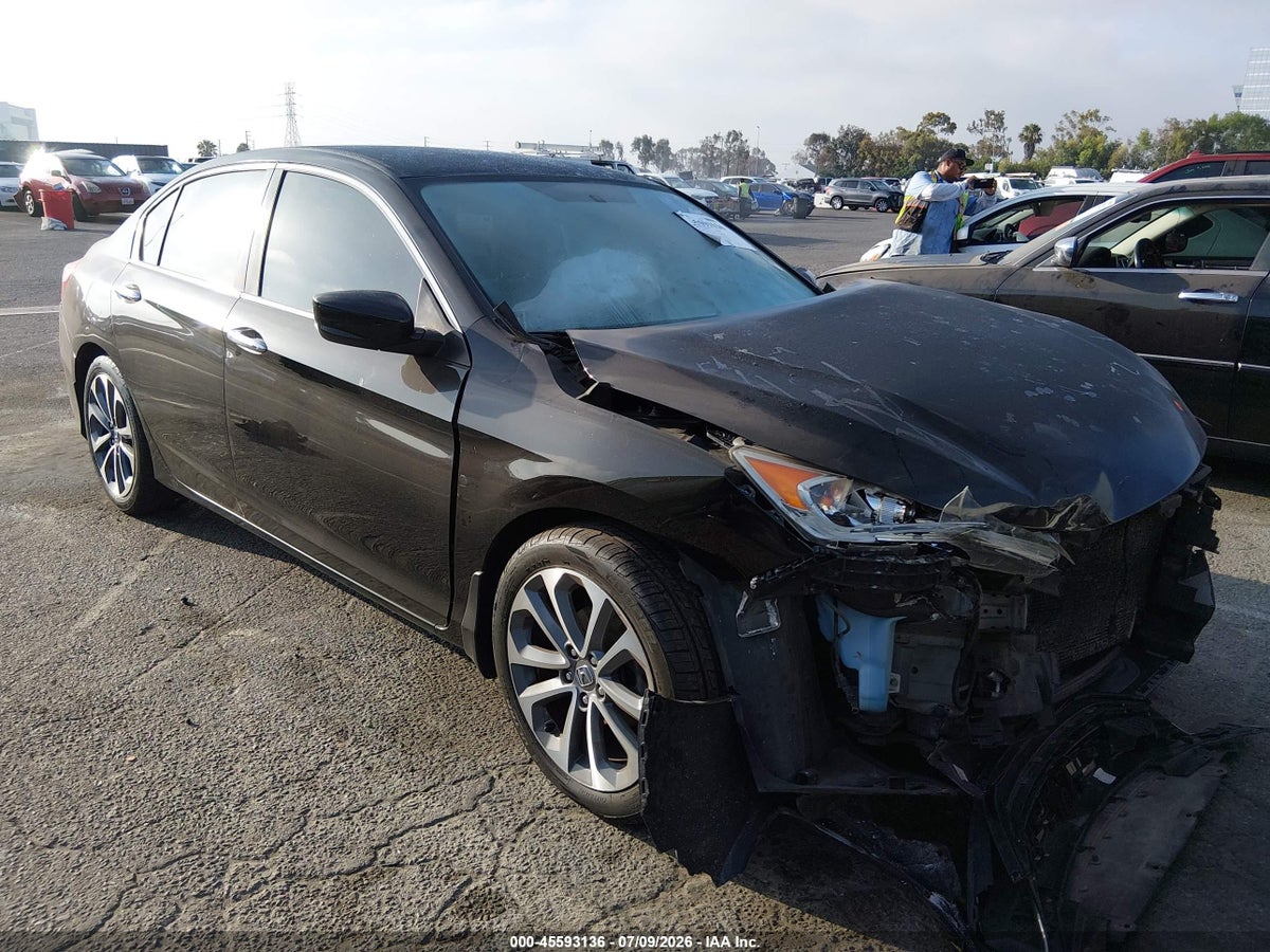 2016 HONDA ACCORD LX
