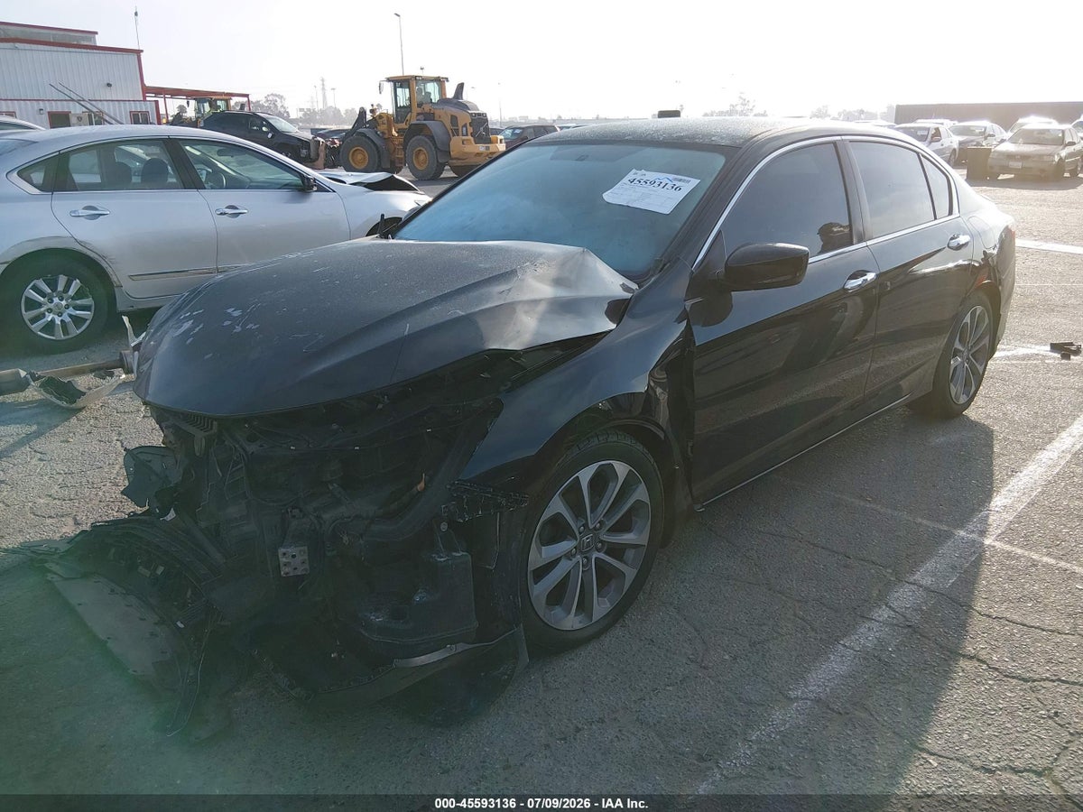 2016 HONDA ACCORD LX — снимка 2