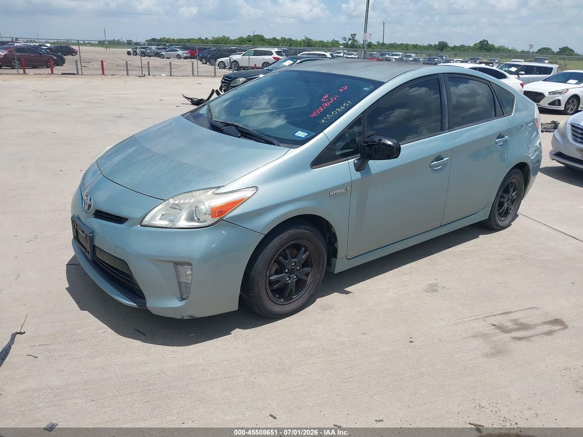 2014 TOYOTA PRIUS TWO — снимка 2