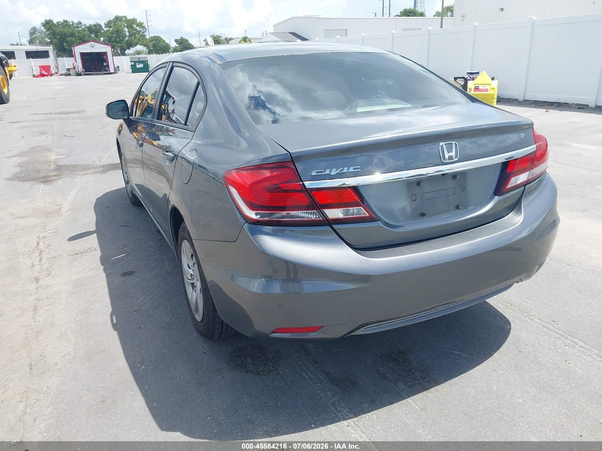 2013 HONDA CIVIC LX — снимка 3