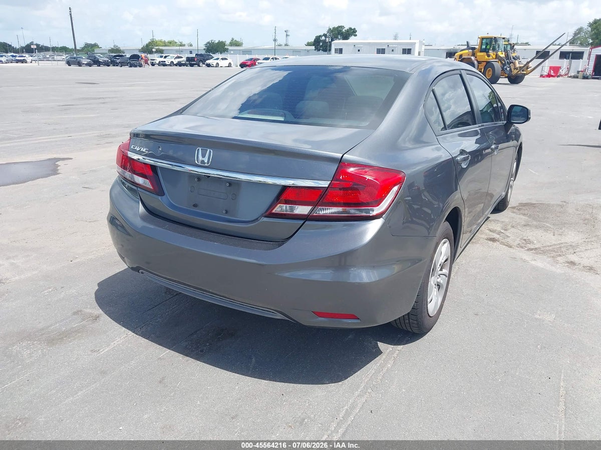 2013 HONDA CIVIC LX — снимка 4