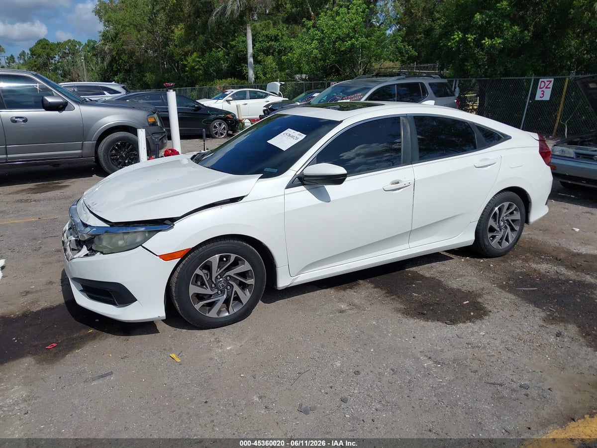 2018 HONDA CIVIC EX — снимка 2