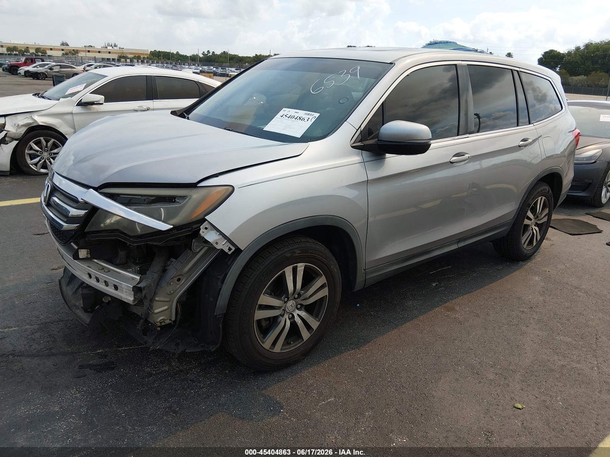 2017 HONDA PILOT EX-L — снимка 2