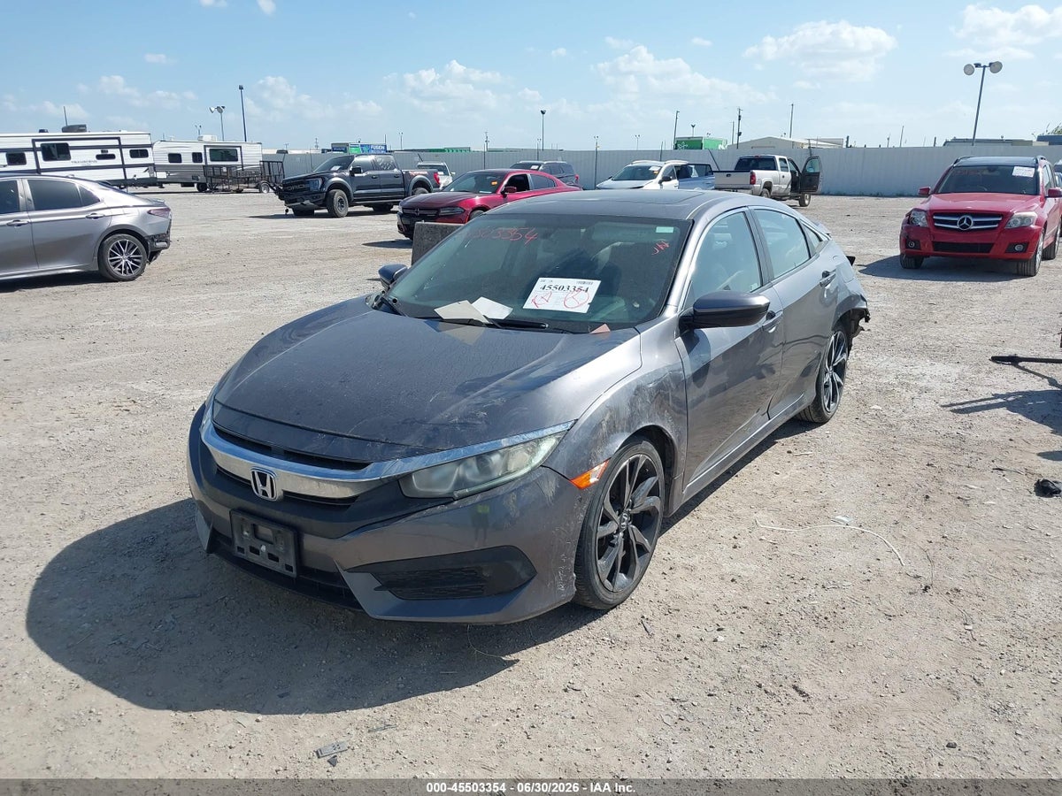 2018 HONDA CIVIC EX — снимка 2