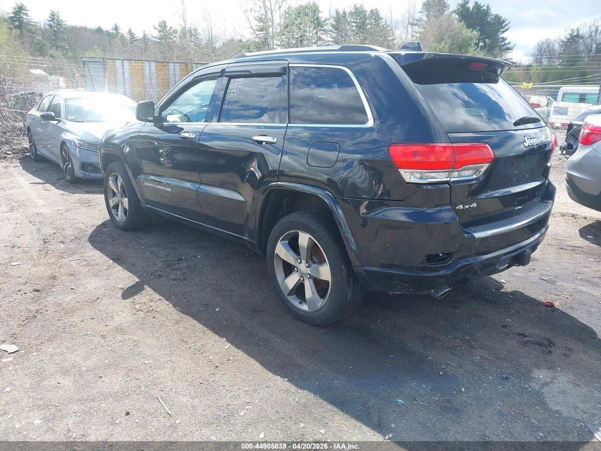 2015 JEEP GRAND CHEROKEE OVERLAND — снимка 3