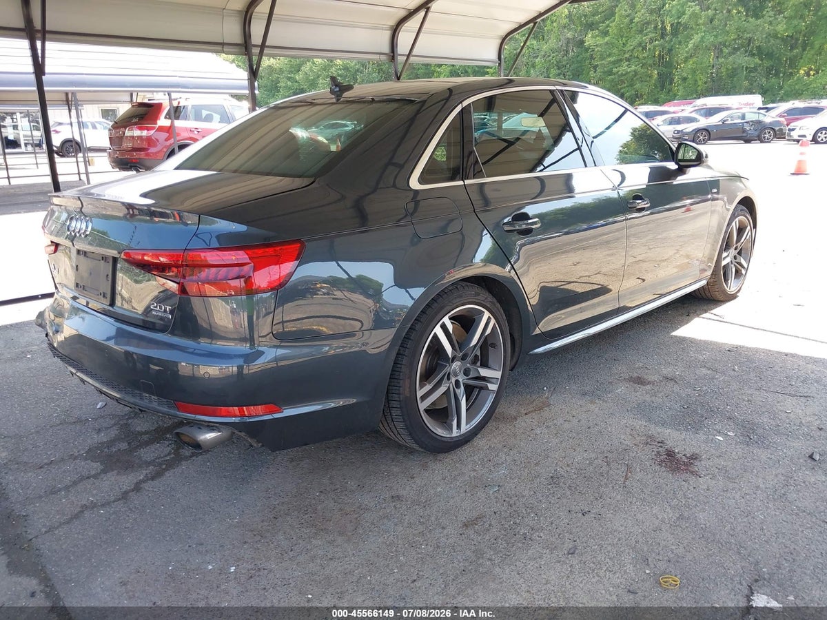 2017 AUDI A4 PREMIUM PLUS — снимка 4
