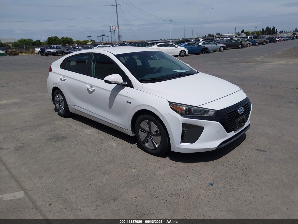 2019 HYUNDAI IONIQ HYBRID BLUE