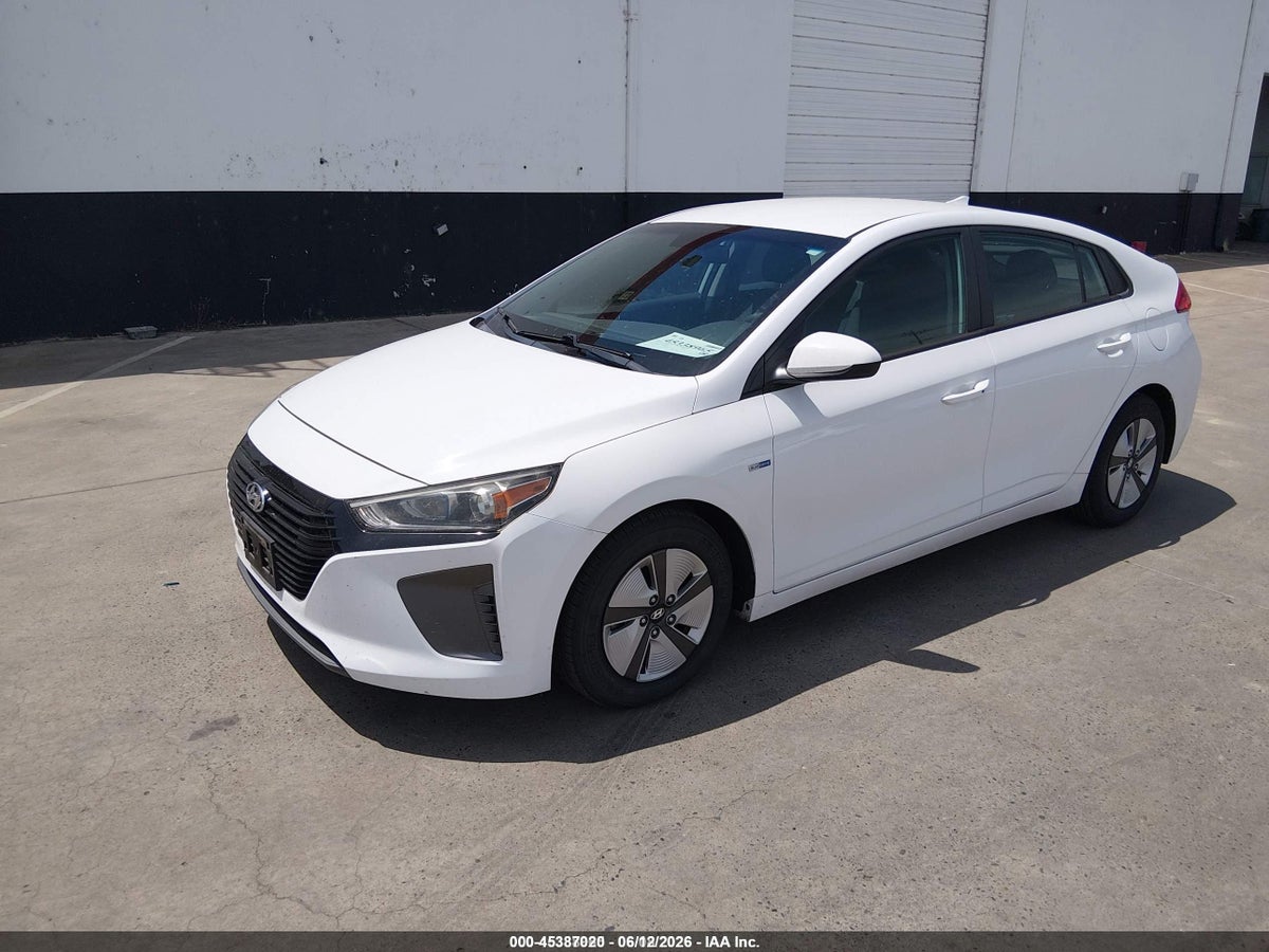 2019 HYUNDAI IONIQ HYBRID BLUE — снимка 2