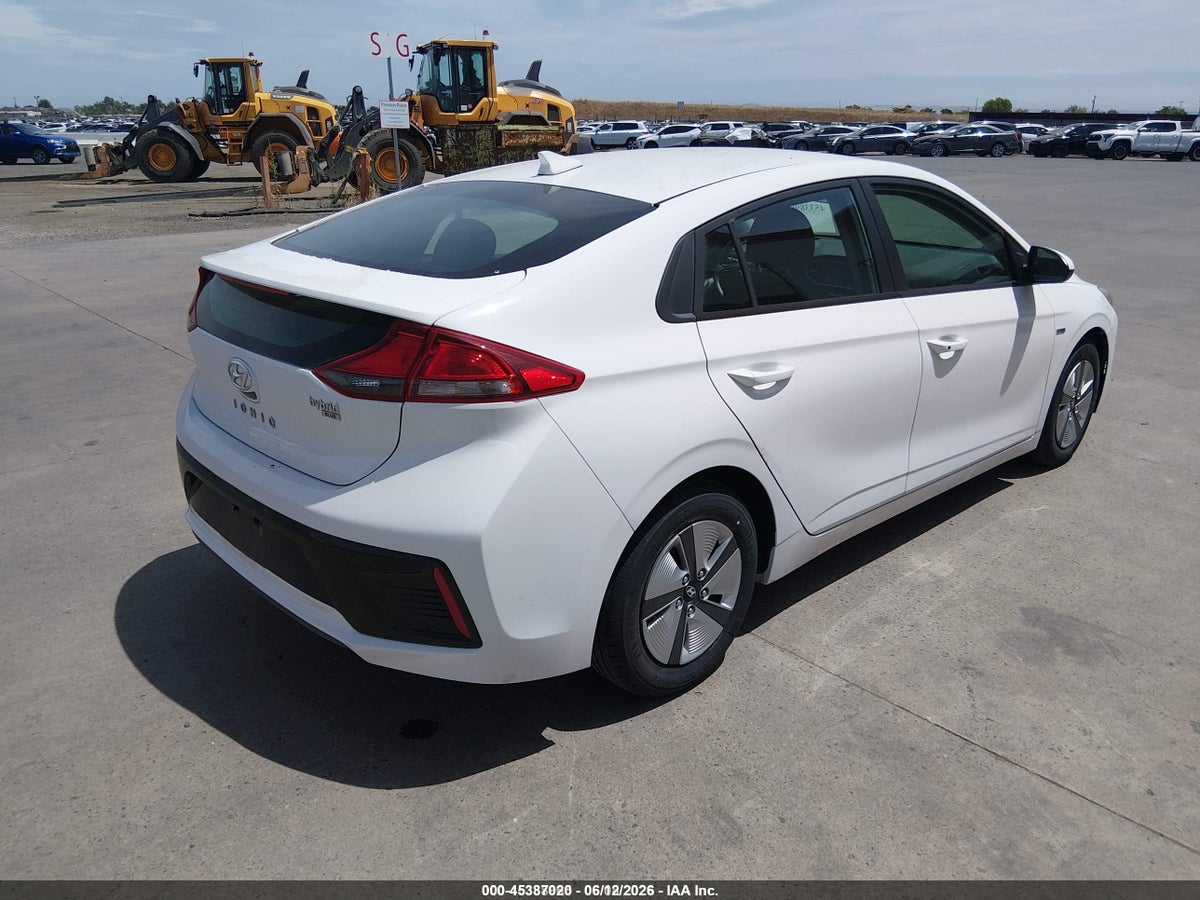 2019 HYUNDAI IONIQ HYBRID BLUE — снимка 4