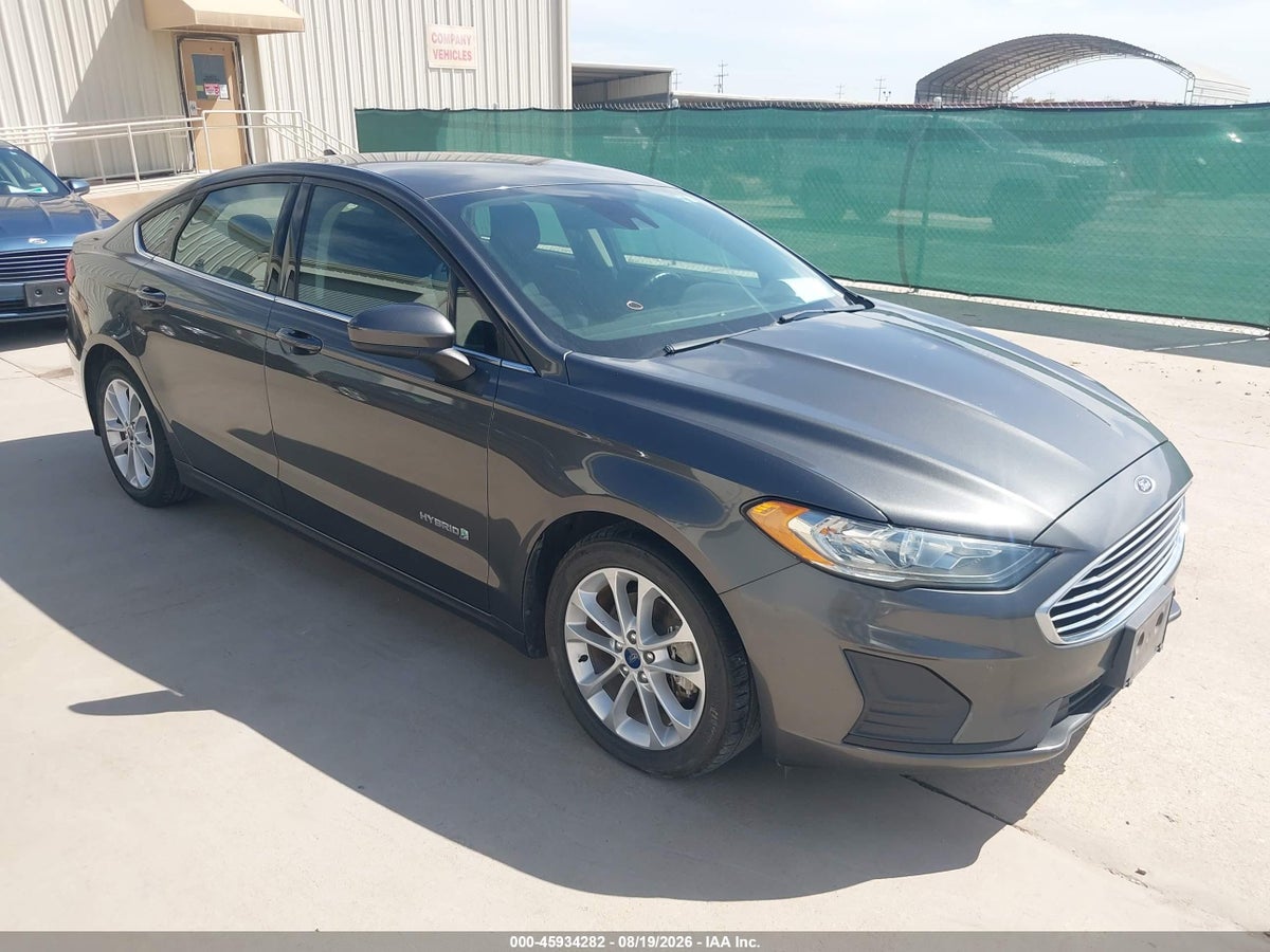 2019 FORD FUSION HYBRID SE