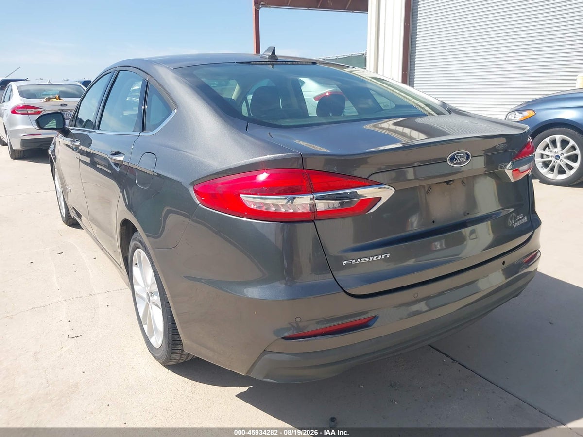 2019 FORD FUSION HYBRID SE — снимка 3