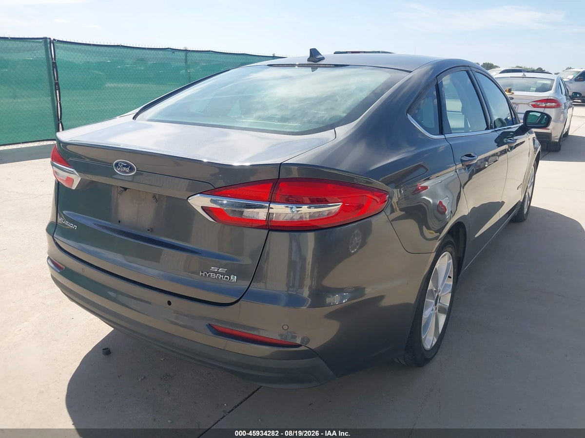 2019 FORD FUSION HYBRID SE — снимка 4