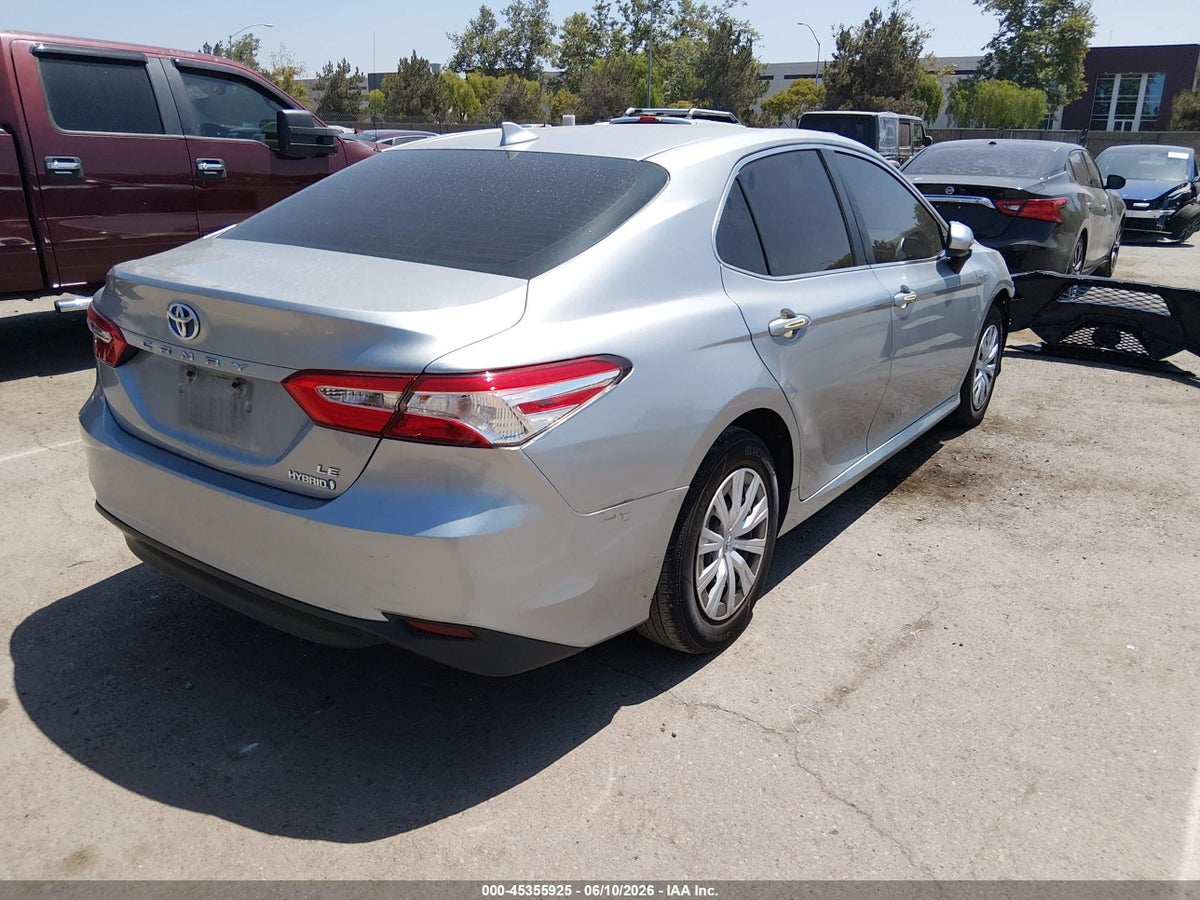 2020 TOYOTA CAMRY LE HYBRID — снимка 4