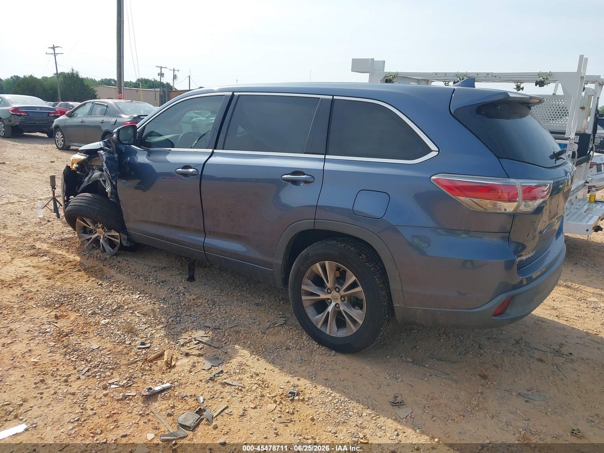 2015 TOYOTA HIGHLANDER LE PLUS V6 — снимка 3