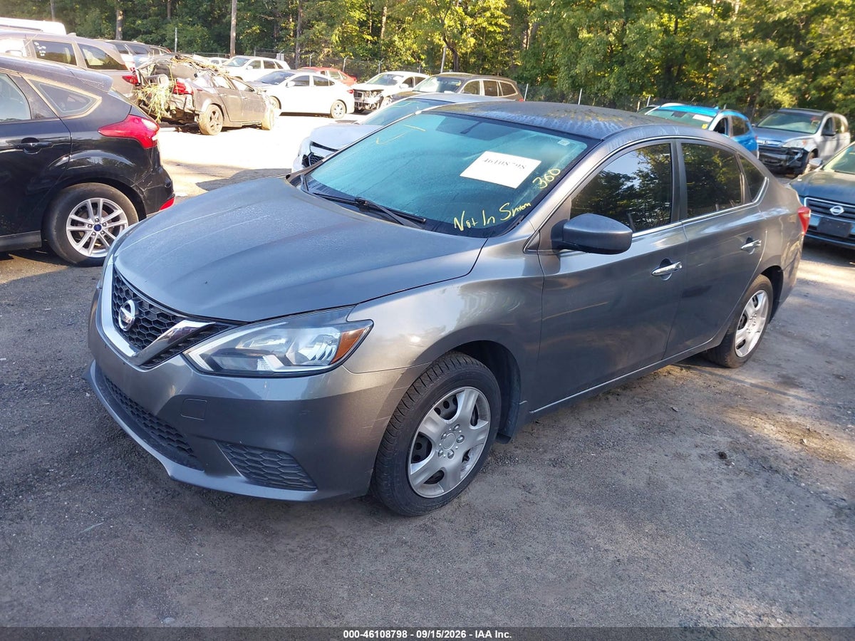 2016 NISSAN SENTRA FE+ S/S/SL/SR/SV — снимка 2