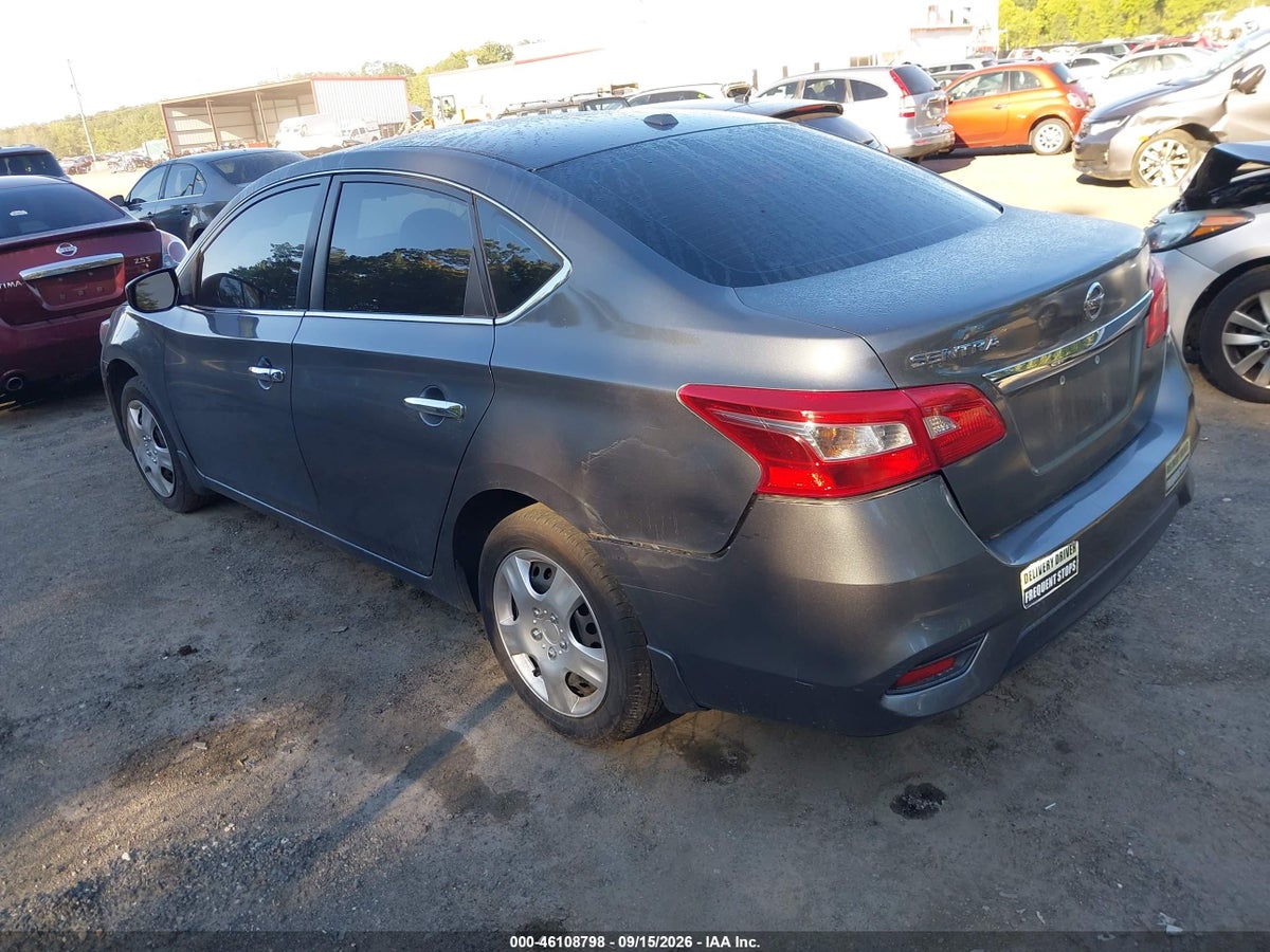 2016 NISSAN SENTRA FE+ S/S/SL/SR/SV — снимка 3