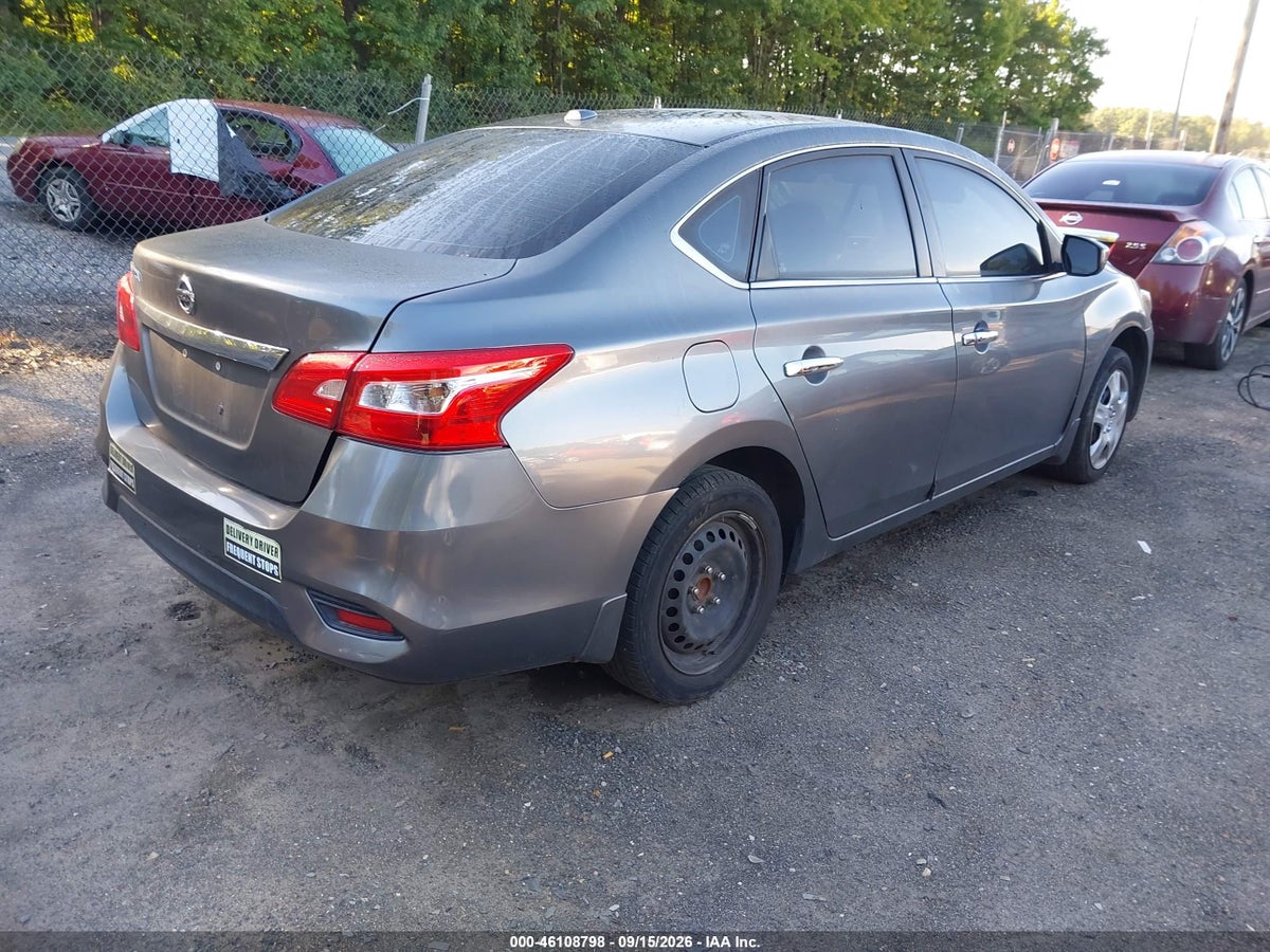 2016 NISSAN SENTRA FE+ S/S/SL/SR/SV — снимка 4