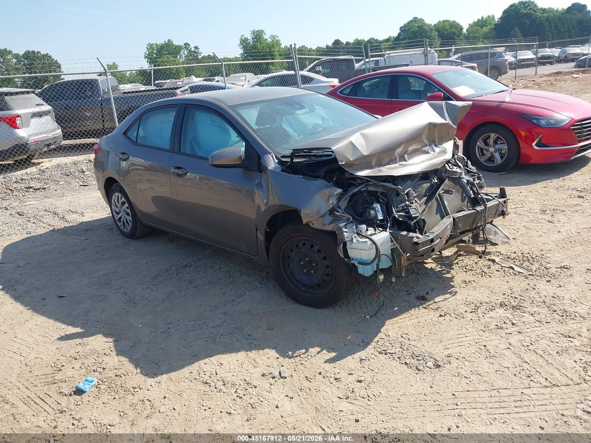 2018 TOYOTA COROLLA LE
