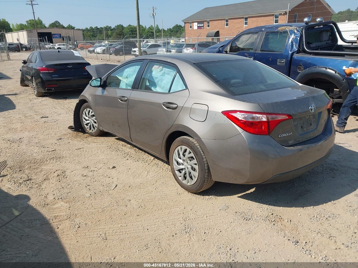 2018 TOYOTA COROLLA LE — снимка 3