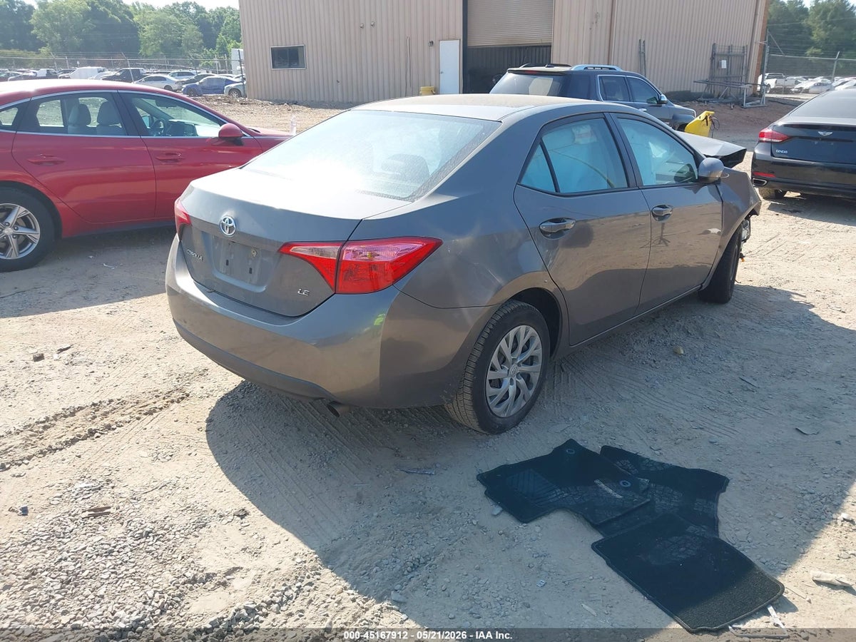 2018 TOYOTA COROLLA LE — снимка 4