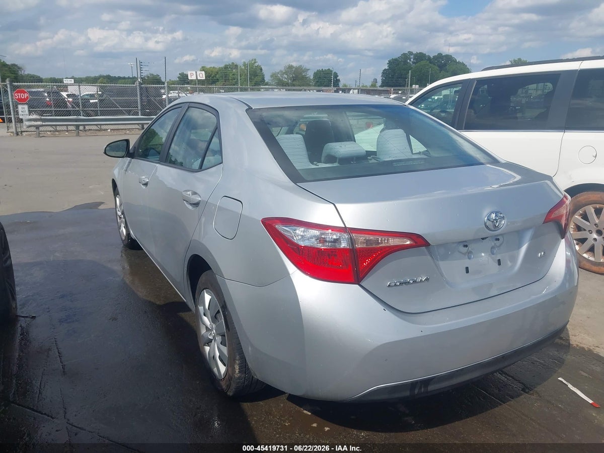 2014 TOYOTA COROLLA LE — снимка 3