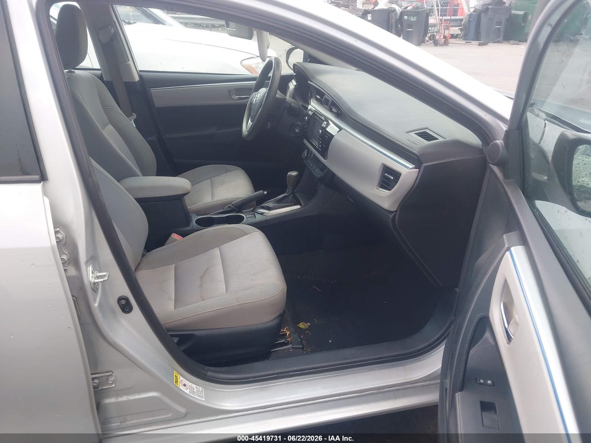 2014 TOYOTA COROLLA LE — снимка 5