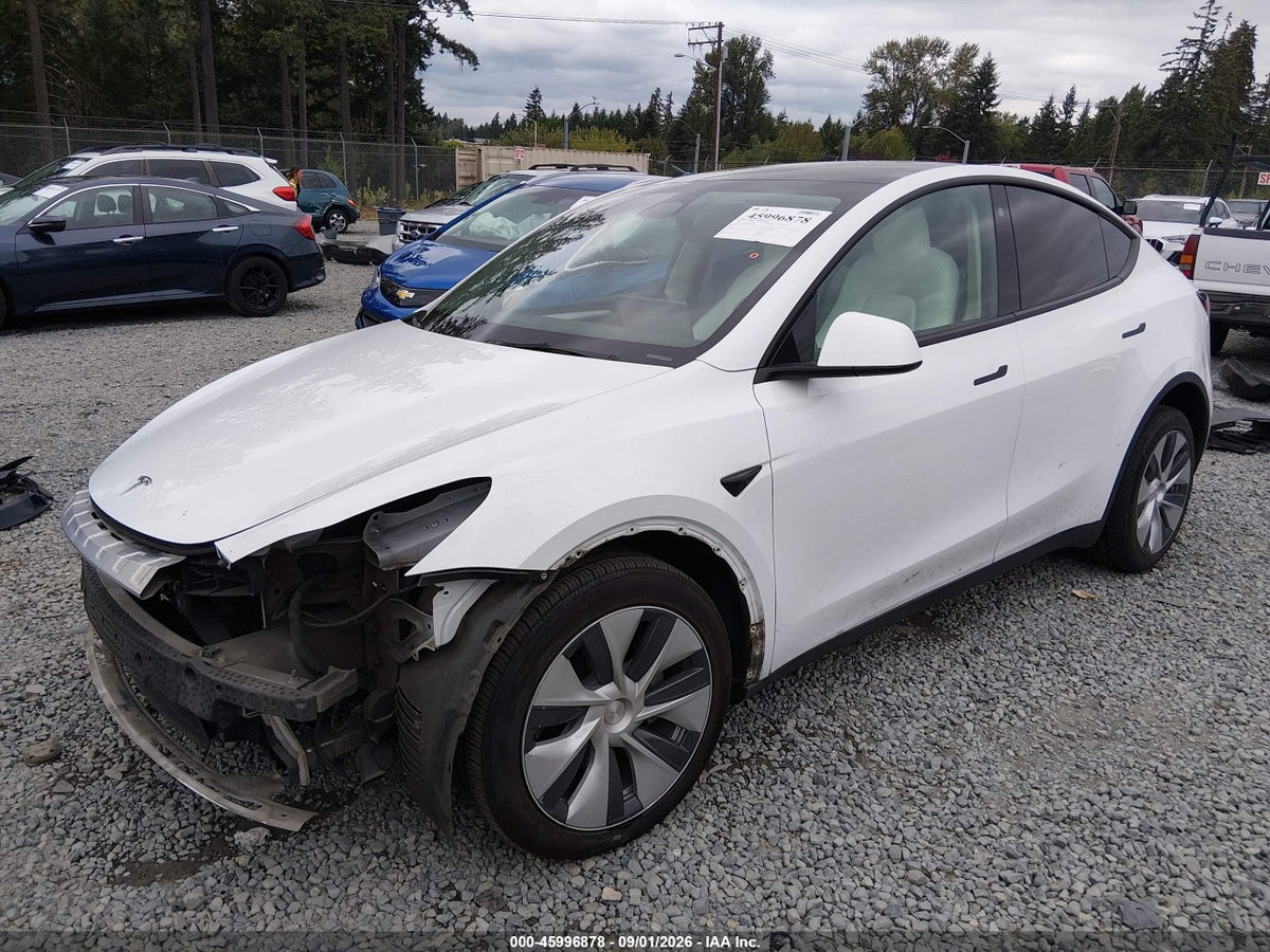 2022 TESLA MODEL Y LONG RANGE DUAL MOTOR ALL-WHEEL DRIVE — снимка 2