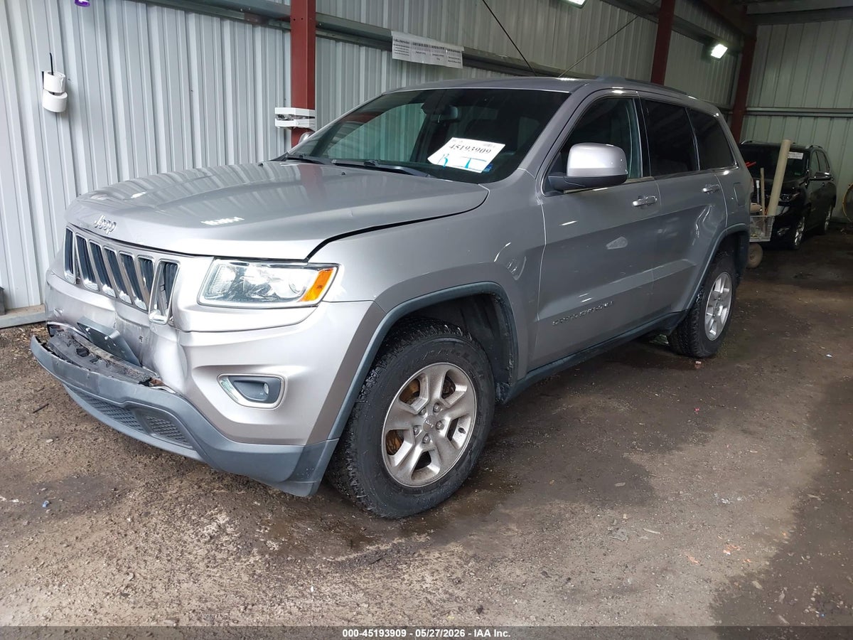 2014 JEEP GRAND CHEROKEE LAREDO — снимка 2